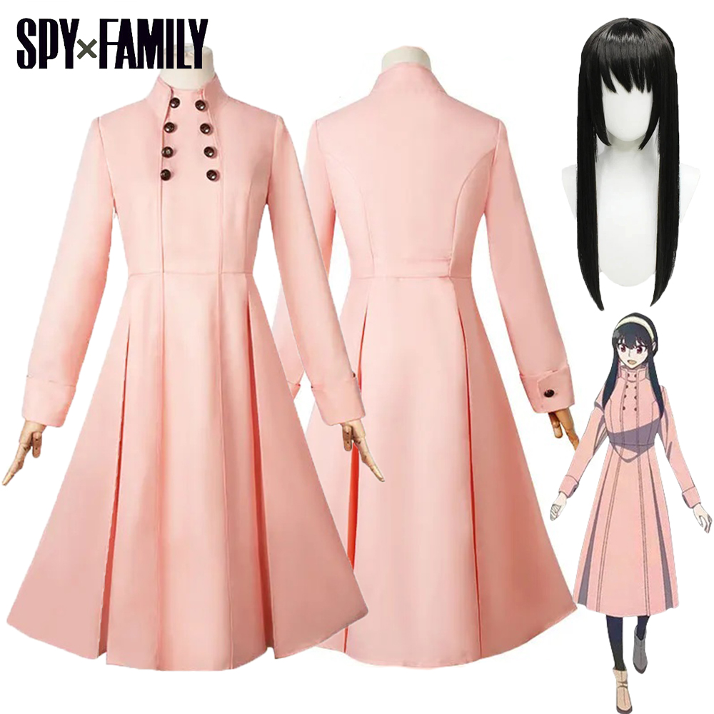 Anime Cosplay Yor Forger - 요르 포저 코스프레 드레스 애니메이션 SPY×FAMILY