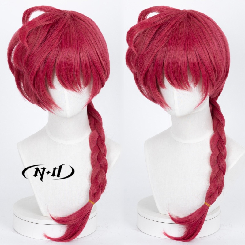 Anime Cosplay Red Hair - 랜마 사오토메 코스프레 가발 레드 헤어피스