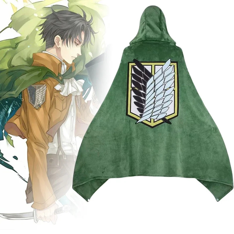 Attack Titan Cloak - 새로운 할로윈 코스프레 진격의 거인 담요