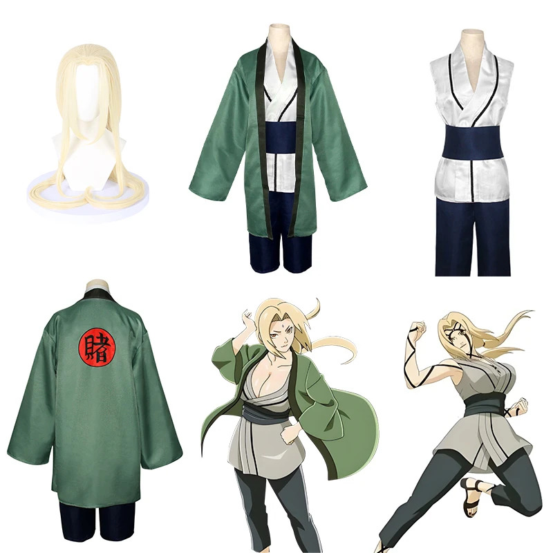 Anime Cosplay Youtube Shorts - Tsunade 코스프레 의상 애니메이션 만화 소녀