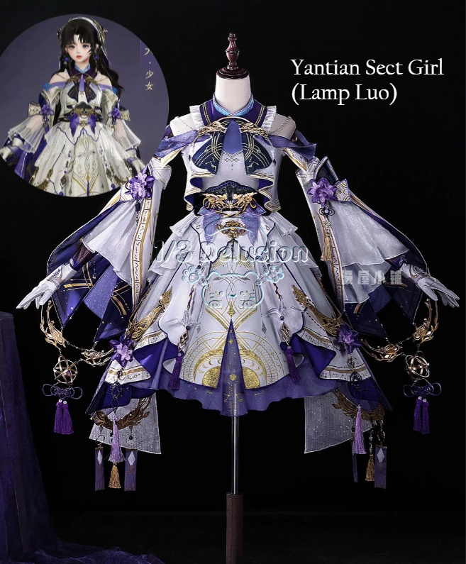 Anime Cosplay Outfit Girl - JX3 JX 온라인 3 Yantian Sect