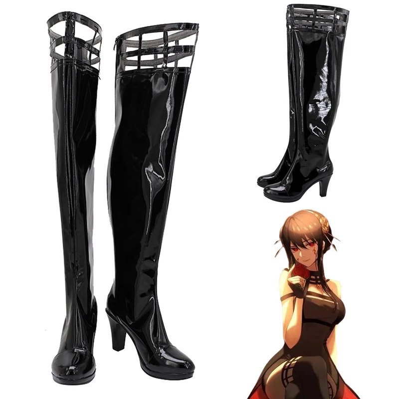 Anime Cosplay Yor Forger - Yor Forger 코스프레 판타지 신발 부츠