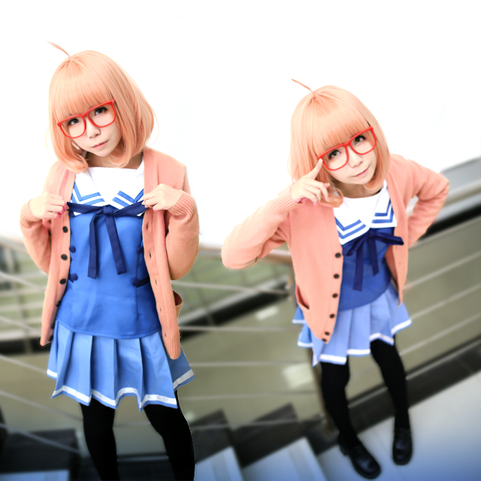 Anime Cosplay Glasses - 경계 너머 Kyoukai no Kanata 쿠리야마