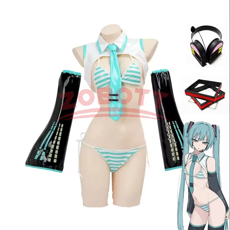 Anime Cosplay Outfit Girl - 게임 미쿠 코스프레 미쿠 포뮬러 슈트