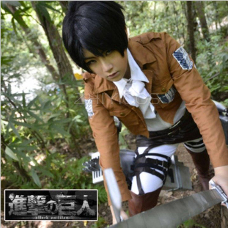 Attack Titan Cloak - 진격의 거인 레비/에렌 코스프레 의상, 망토,