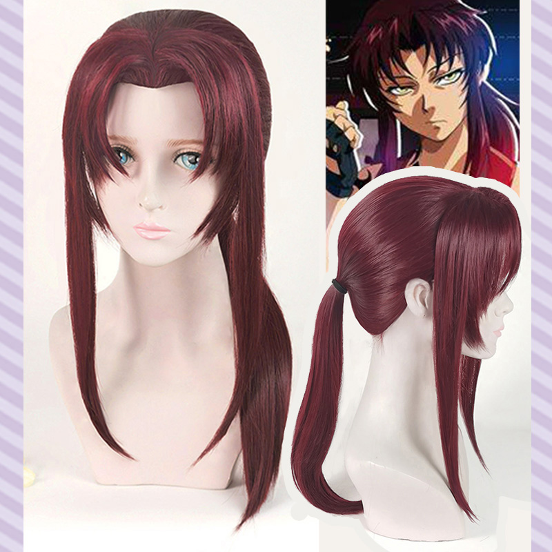 Anime Cosplay Red Hair - 새로운 블랙 라군 레베카 레비 코스프레