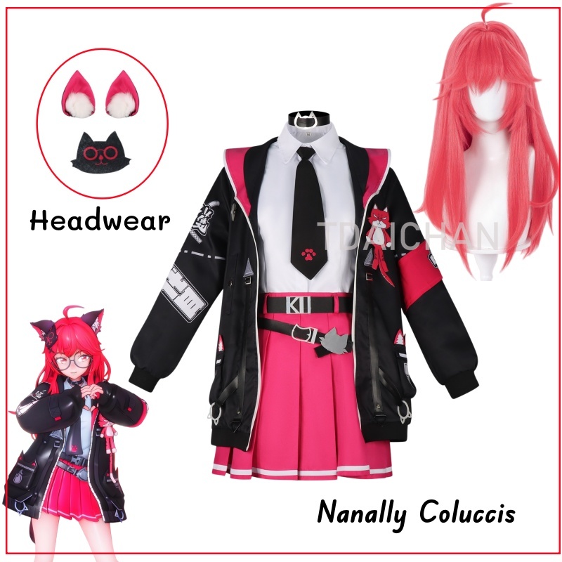 Anime Cosplay Glasses - Neverness To Everness Nanally Coluccis 코스프레