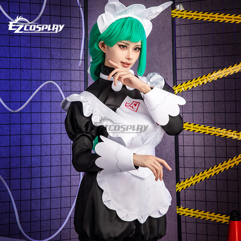 Anime Cosplay Outfit Girl - 레전드즈 Z-A 레베른 하루지오 메이드 코스프레
