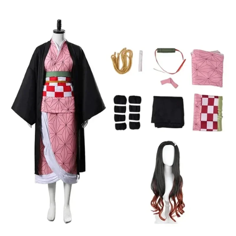 Anime Cosplay Nezuko - 2025 할로윈 애니메이션 귀멸의 칼날 네즈코