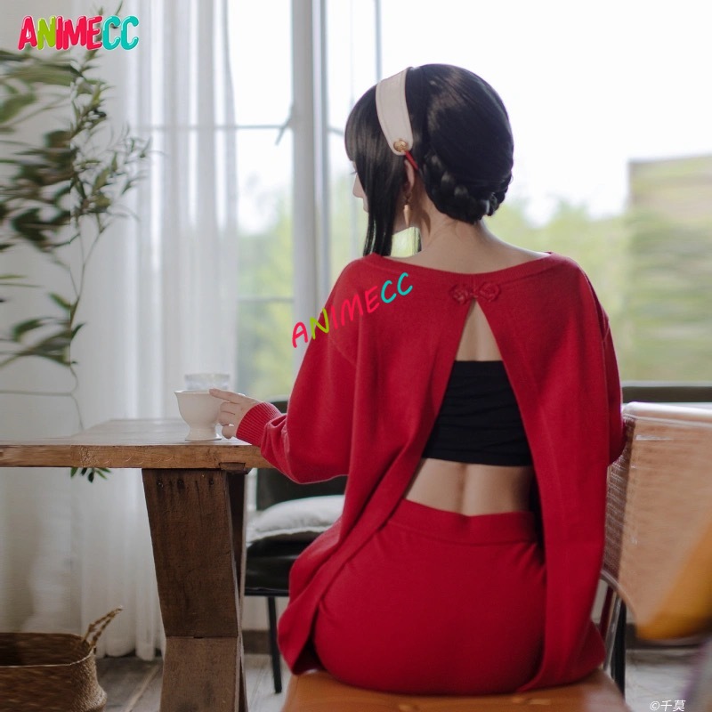 Anime Cosplay Yor Forger - ANIMECC 재고 있음 Yor Forger 코스프레