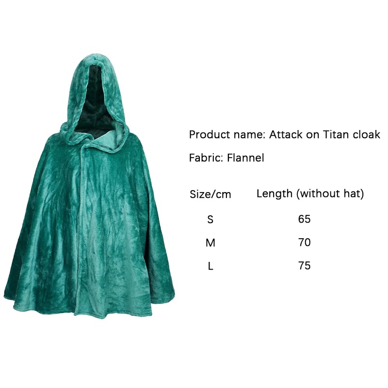Attack Titan Cloak - 2026년 신상 할로윈 코스프레 의상 애니메이션