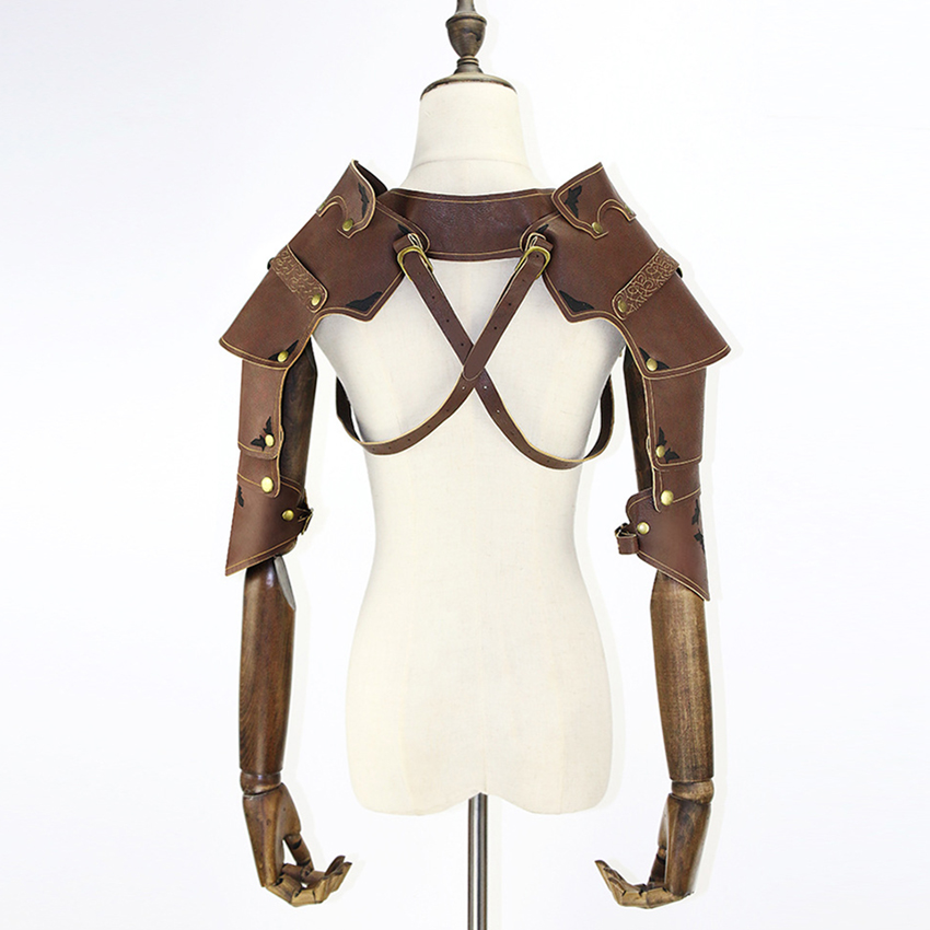 Anime Cosplay Armor - 스팀펑크 어깨 갑옷, 남성 레트로 기계식