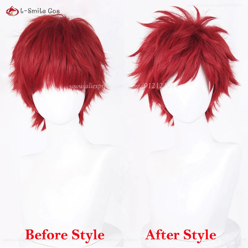 Anime Cosplay Red Hair - 애니메이션 레인하르트 반 아스트리아 코스프레 30cm