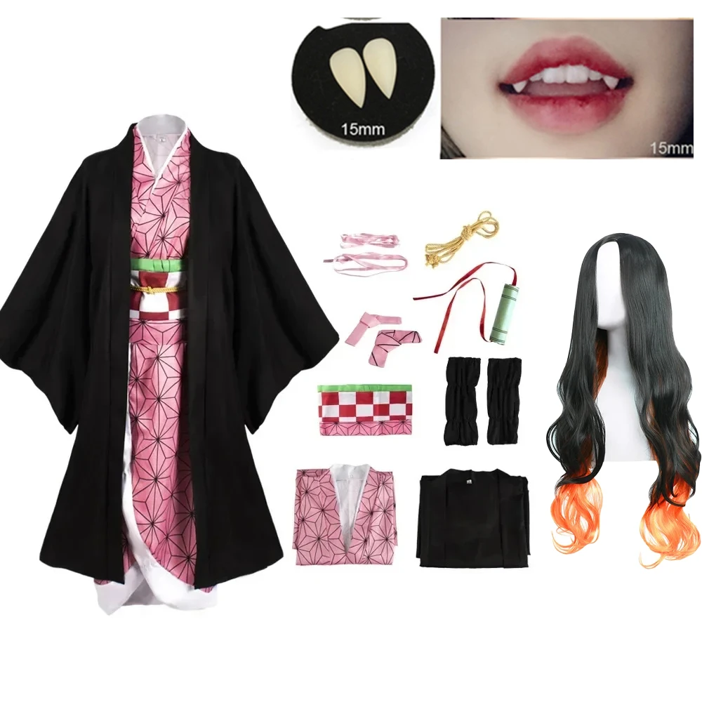 Anime Cosplay Nezuko - 2025년 할로윈 애니메이션 귀멸의 칼날 카마도
