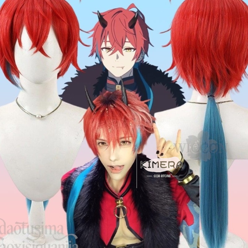 Anime Cosplay Red Hair - 키메라 스토어 애니메이션 공주 카구야! 코스프레