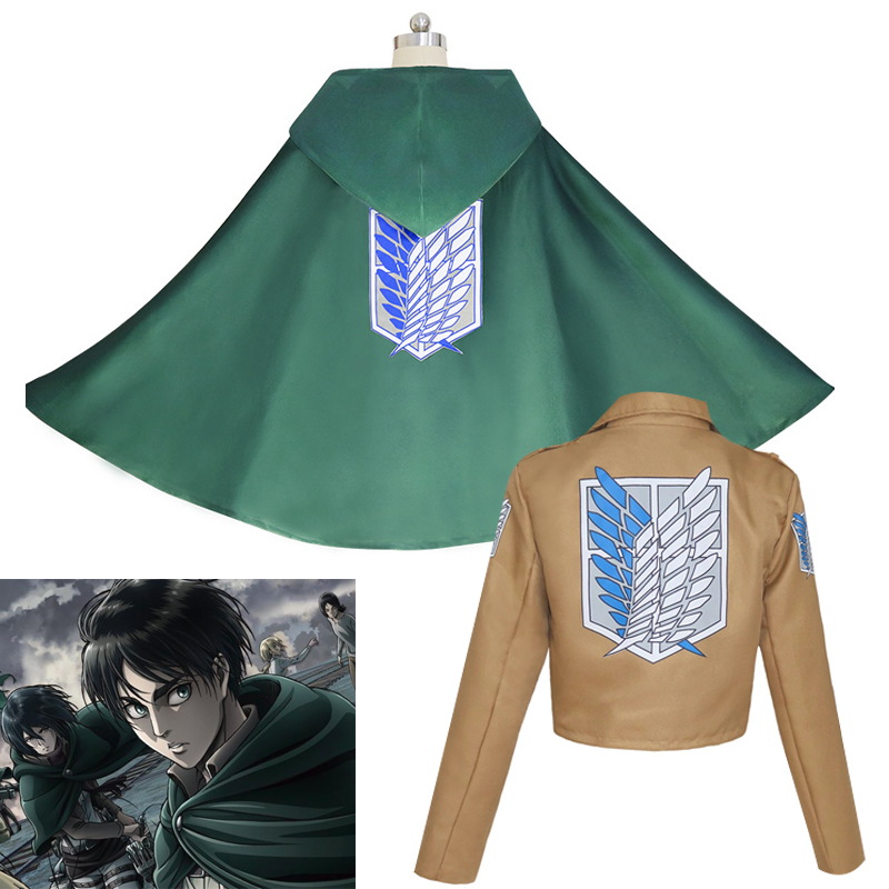 Attack Titan Cloak - 어택 온 타이탄 코스프레 코스튬, 애니메이션