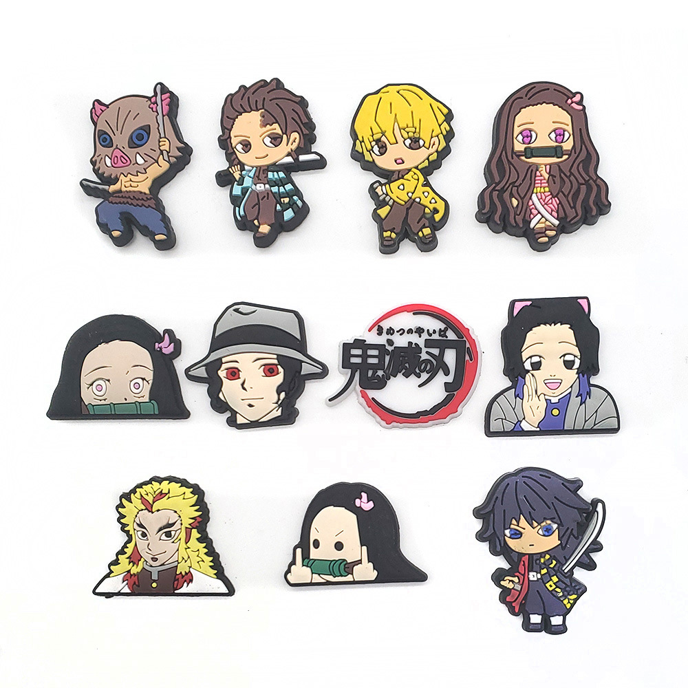 11pcs 세트 악마 슬레이어 만화 애니메이션 카마도  - Anime Cosplay Nezuko 리뷰 및 가격