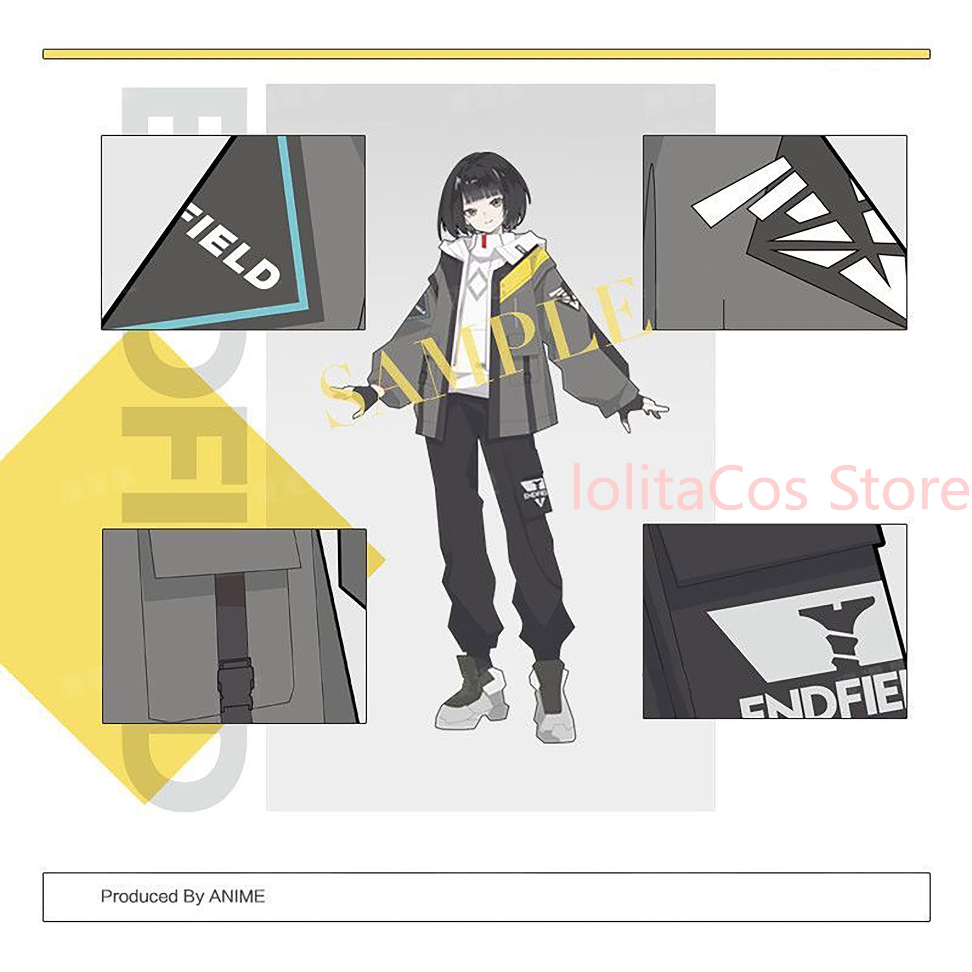 New Arknights: Endfield Endmin - Anime Cosplay Outfit Girl 리뷰 및 가격
