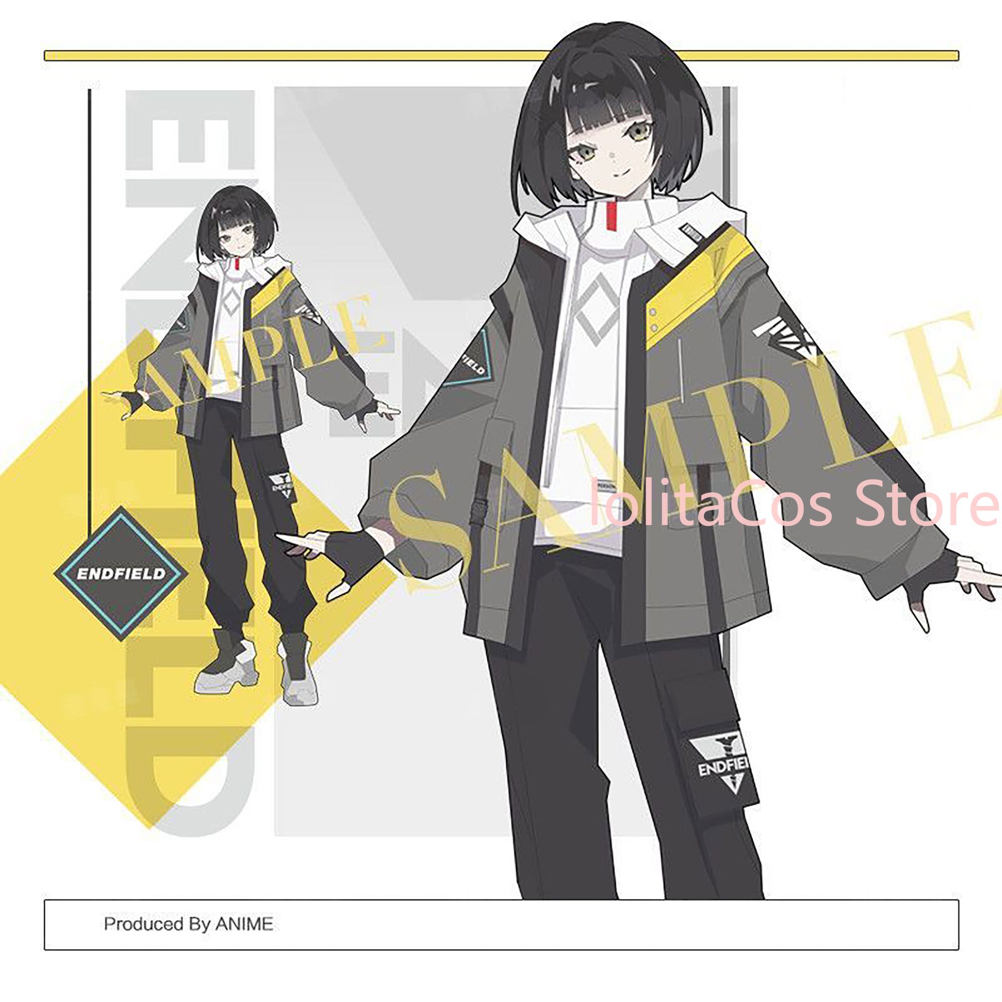 New Arknights: Endfield Endmin - Anime Cosplay Outfit Girl 리뷰 및 가격