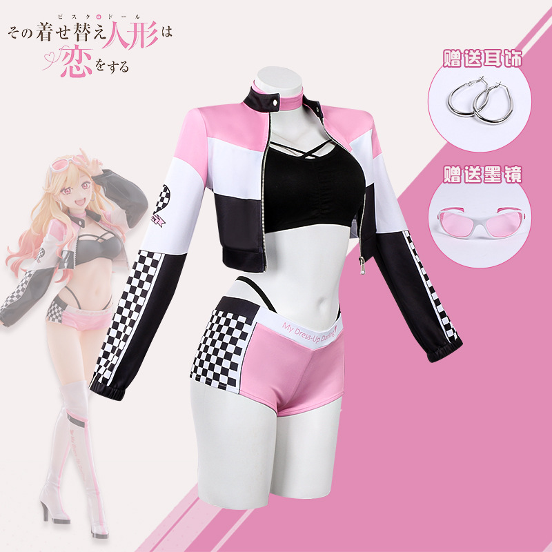 애니메이션 마이 드레스업 달링 가발 레이스 슈트 소품  - Anime Cosplay Outfit Girl 리뷰 및 가격