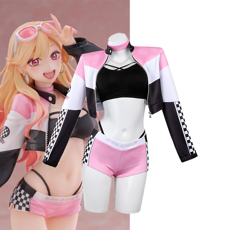 마이 드레스업 달링 마린 키타가와 레이싱 슈트 애니메이 - Anime Cosplay Youtube Shorts 리뷰 및 가격