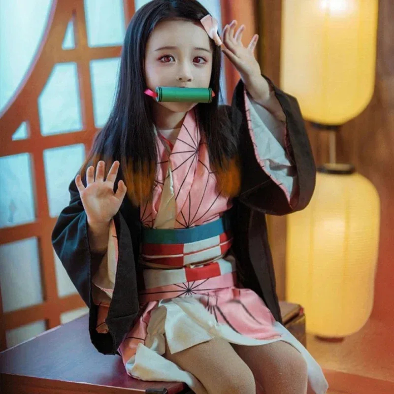 ❤️ ❤️ ❤️ 애니메이션 네즈코 코스프레 의상 킬러  - Anime Cosplay Nezuko 리뷰 및 가격