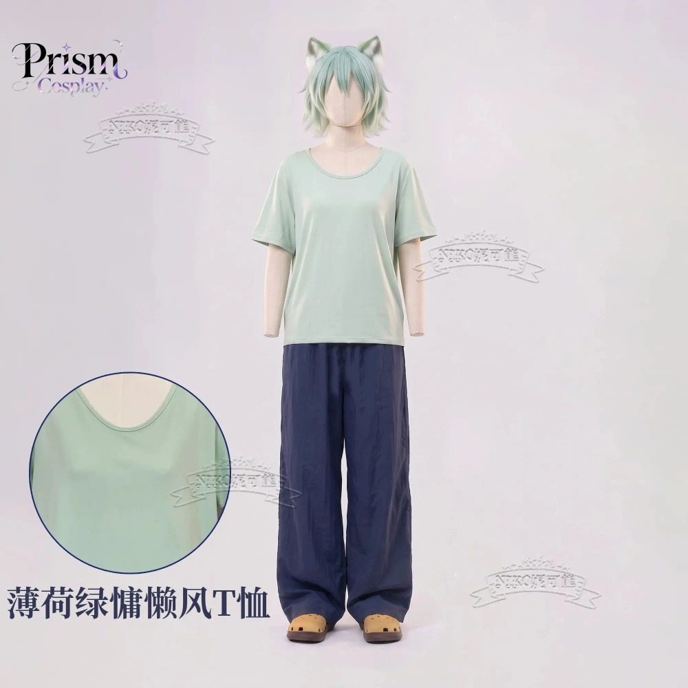야니 네코 사토 야니코 코스프레 의상 여성 풀세트 가발 - Anime Cosplay Outfit Girl 리뷰 및 가격
