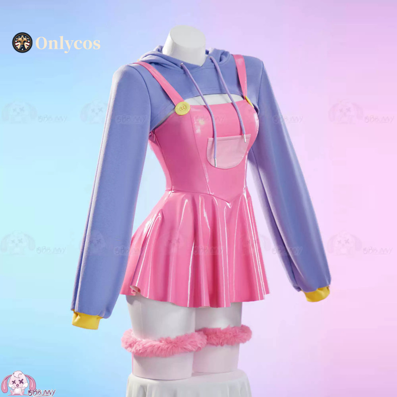 놀라운 디지털 서커스 잭스 코스프레 의상 토끼 슬립 드 - Anime Cosplay Female Characters 리뷰 및 가격