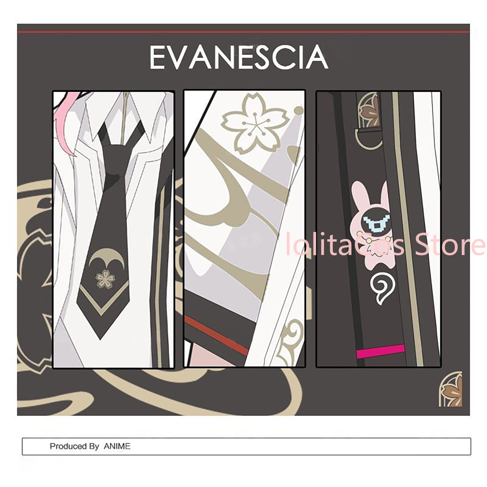 New Honkai: Star Rail Evanesci - Anime Cosplay Outfit Girl 리뷰 및 가격