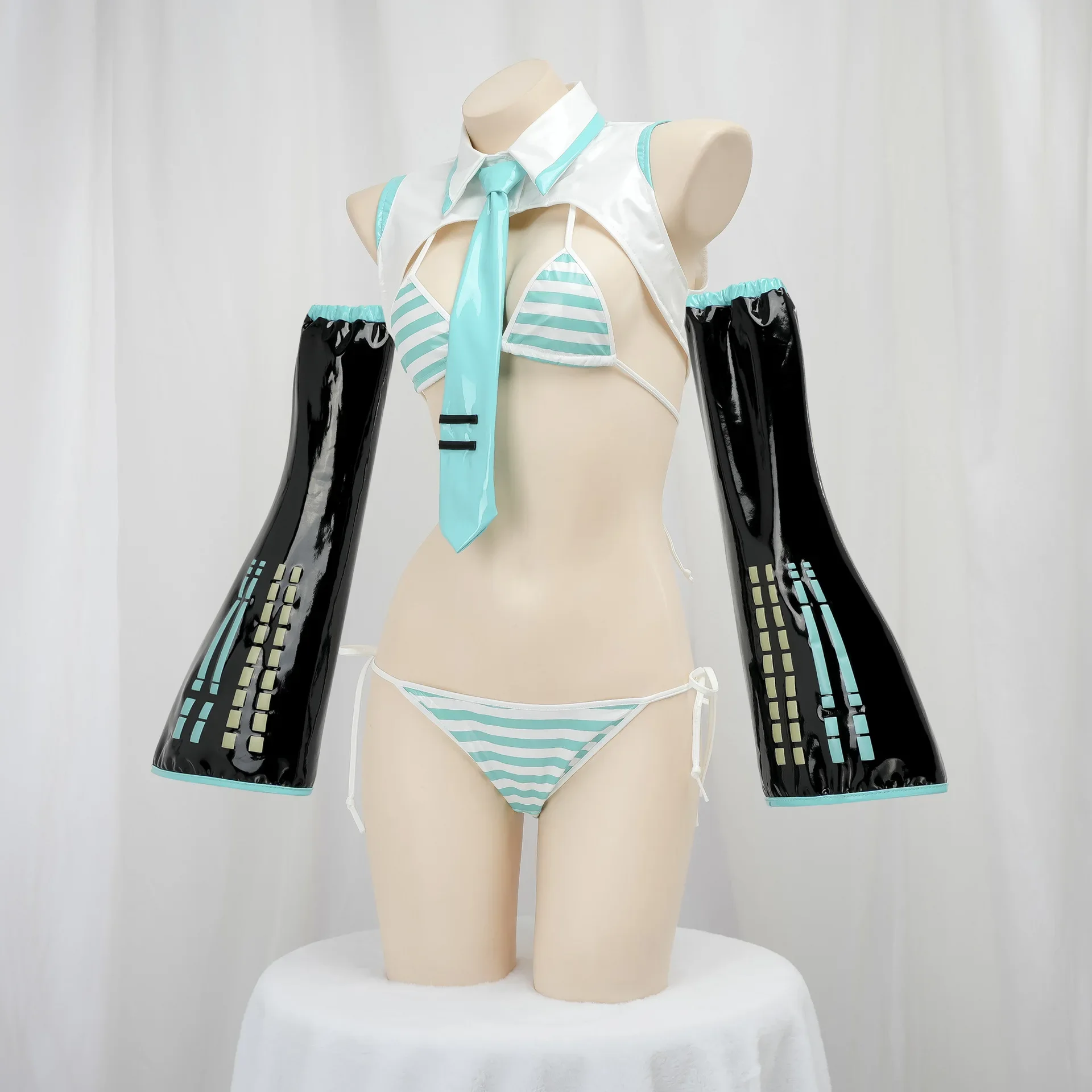 게임 미쿠 코스프레 미쿠 포뮬러 슈트 코스프레 의상 소 - Anime Cosplay Outfit Girl 리뷰 및 가격
