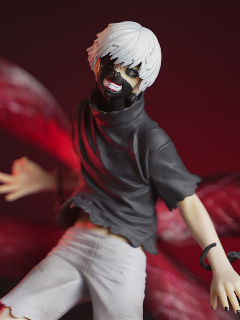 도쿄 구울 카네키 켄 피규어 마스크 모델 인형, 애니메 - Tokyo Ghoul Mask 리뷰 및 가격