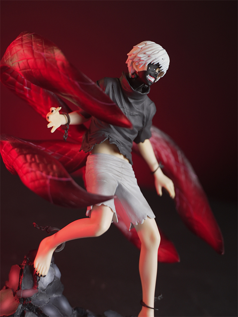도쿄 구울 카네키 켄 피규어 마스크 모델 인형, 애니메 - Tokyo Ghoul Mask 리뷰 및 가격