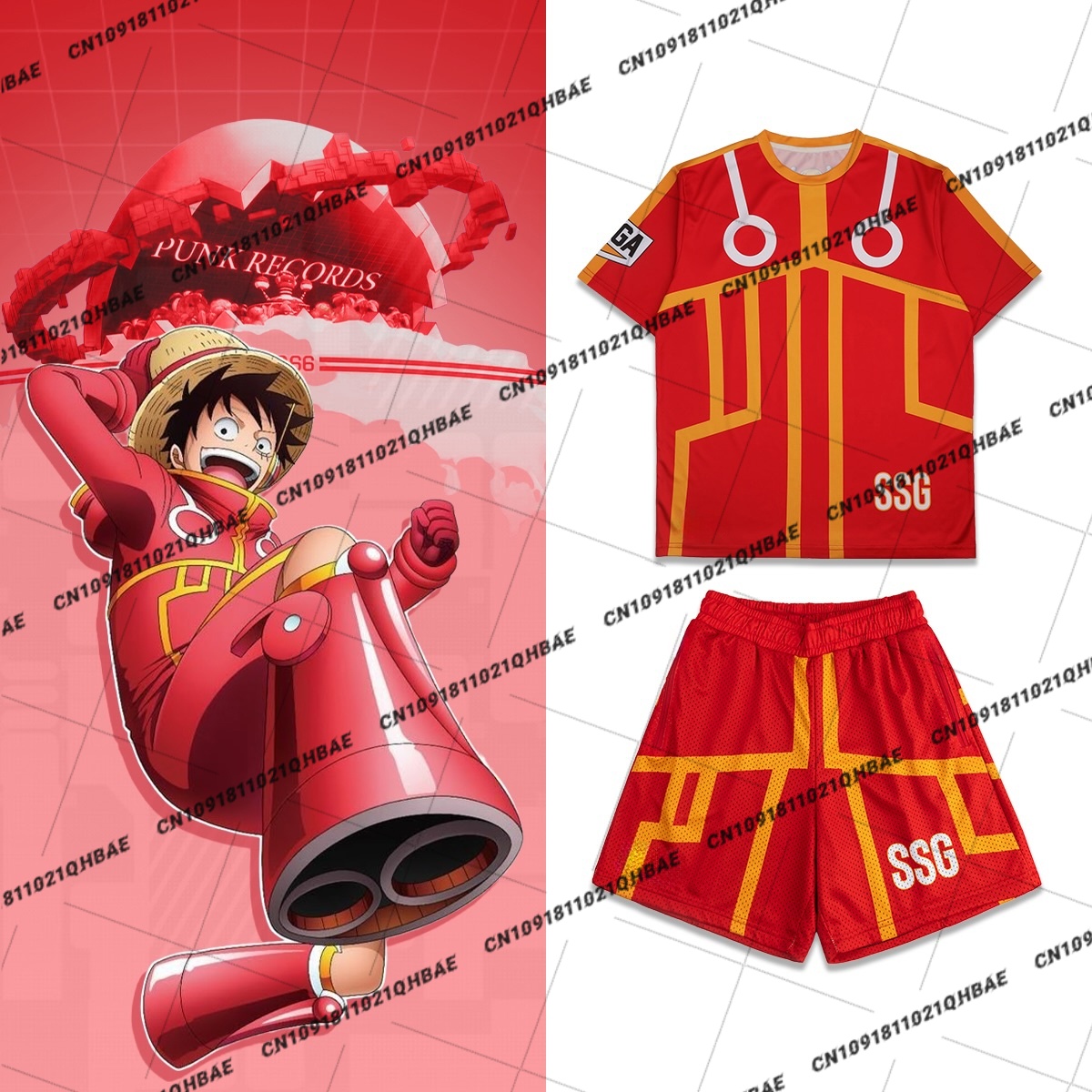New Egghead Island Monkey D. L - Anime Cosplay Of 리뷰 및 가격