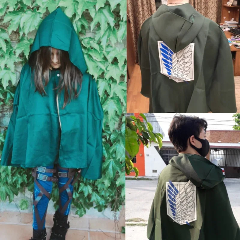 신제품 재미있는 진격의 거인 탐사군 자유의 망토 로브  - Attack Titan Cloak 리뷰 및 가격