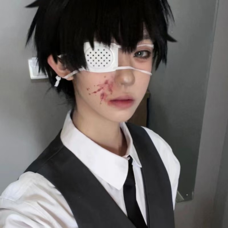 화이트 컬러 일본식 의료용 얀데레 아이 패치 애니메이션 - Tokyo Ghoul Mask 리뷰 및 가격