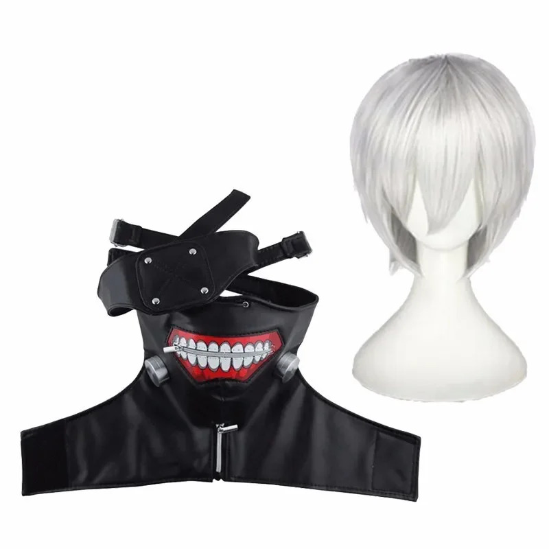 CyJP 애니메이션 도쿄 구울 켄 카네키 코스프레 의상 - Tokyo Ghoul Mask 리뷰 및 가격
