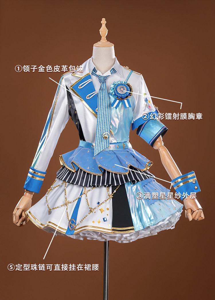 프로젝트 SEKAI 컬러풀 스테이지 이치카 호시노 5주 - Anime Cosplay Outfit Girl 리뷰 및 가격