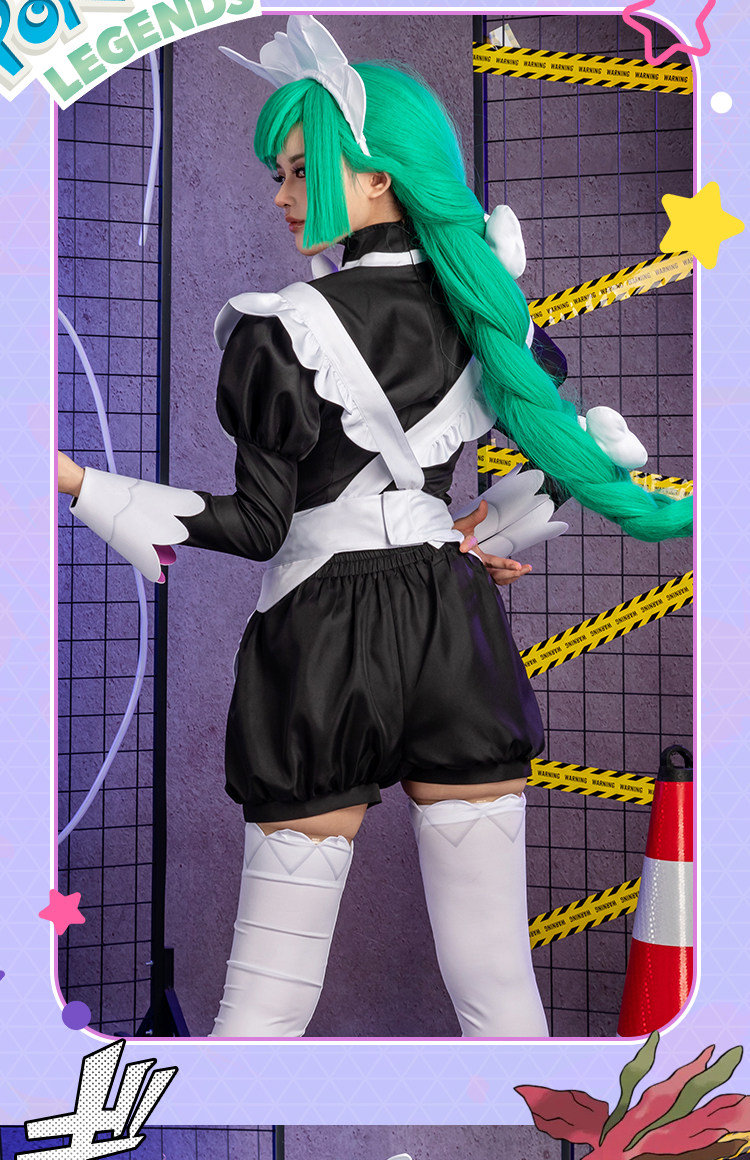 레전드즈 Z-A 레베른 하루지오 메이드 코스프레 의상  - Anime Cosplay Outfit Girl 리뷰 및 가격