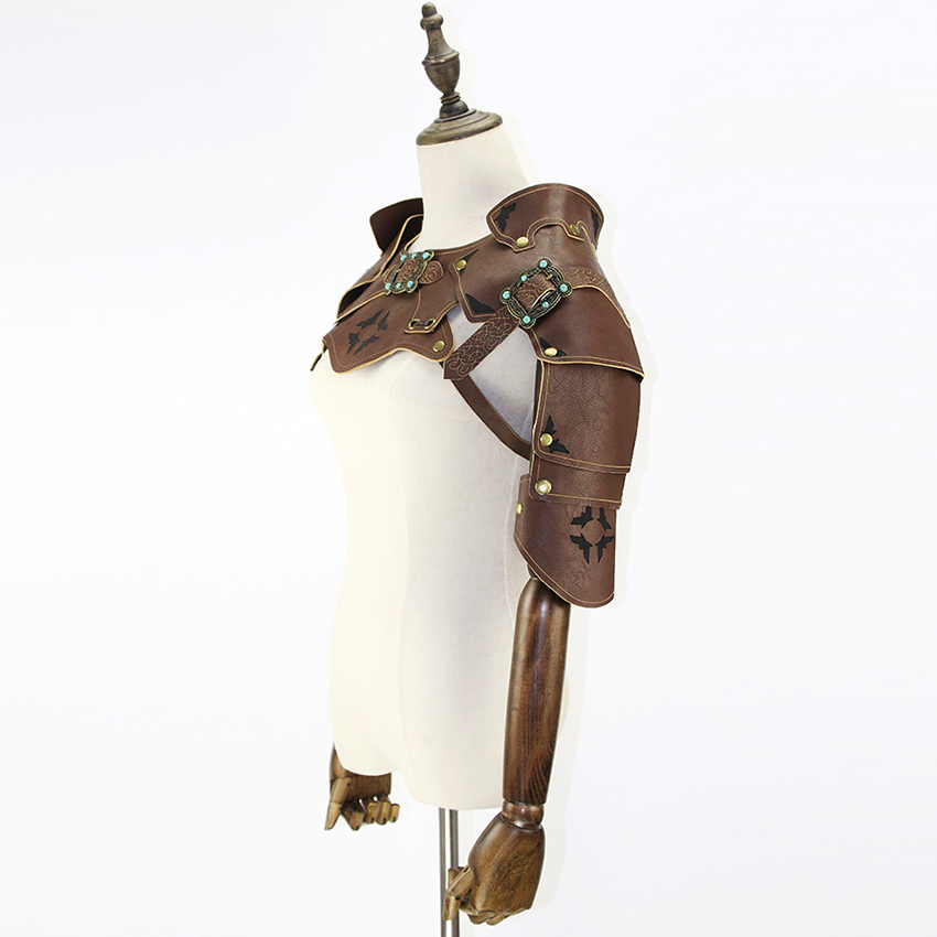 스팀펑크 어깨 갑옷, 남성 레트로 기계식 기어, 중세  - Anime Cosplay Armor 리뷰 및 가격