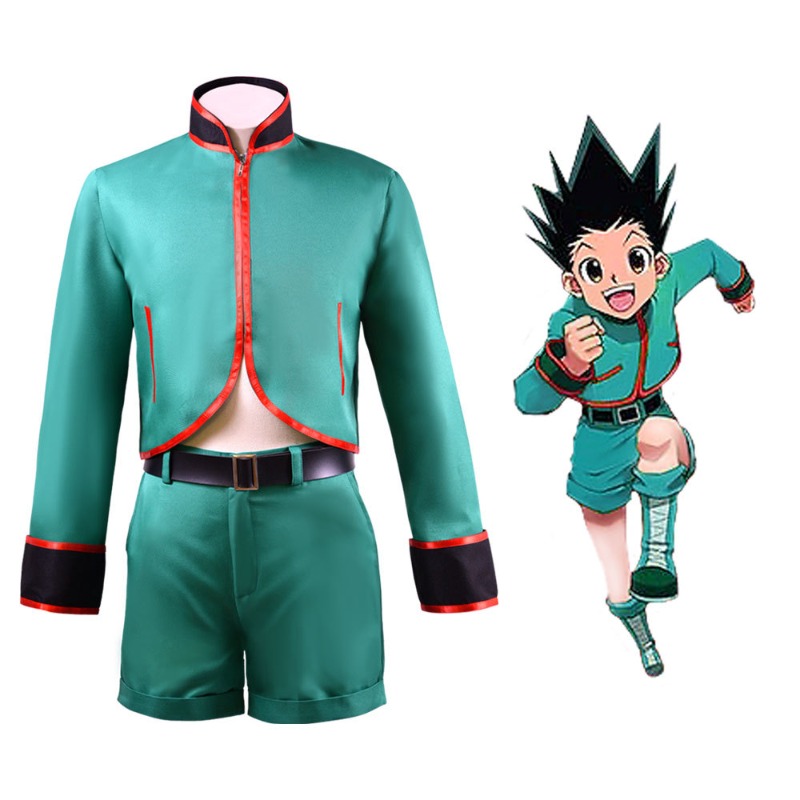 헌터 X 헌터 곤 프리세스 코스프레 의상, 세트 애니메 - Hunter X Hunter Uniform 리뷰 및 가격