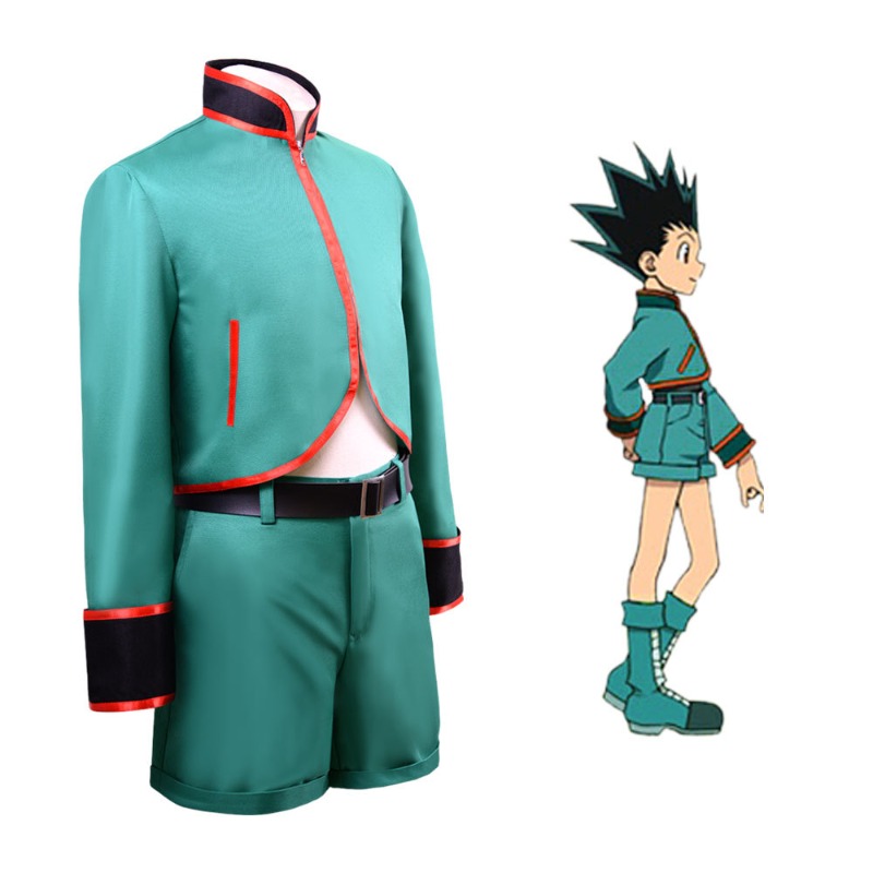 헌터 X 헌터 곤 프리세스 코스프레 의상, 세트 애니메 - Hunter X Hunter Uniform 리뷰 및 가격