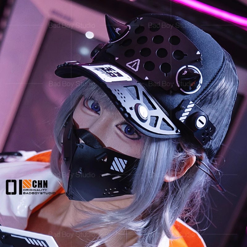 2025 게임 사이버펑크 코스프레 마스크 액세서리 여성 - Anime Cosplay Armor 리뷰 및 가격