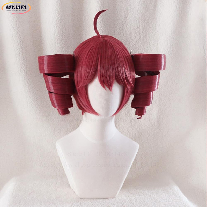 애니메이션 카사네 테토 코스프레 가발 귀여운 레드 클립 - Anime Cosplay Red Hair 리뷰 및 가격