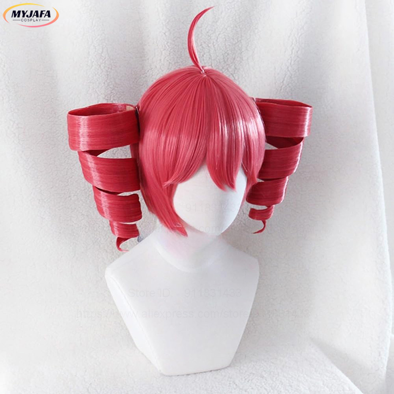 애니메이션 카사네 테토 코스프레 가발 귀여운 레드 클립 - Anime Cosplay Red Hair 리뷰 및 가격