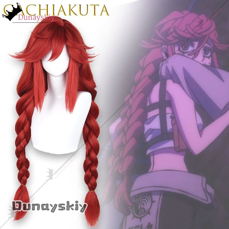 YiNuo@GACHIAKUTA 리요 코스프레 가발 피그 - Anime Cosplay Red Hair 리뷰 및 가격