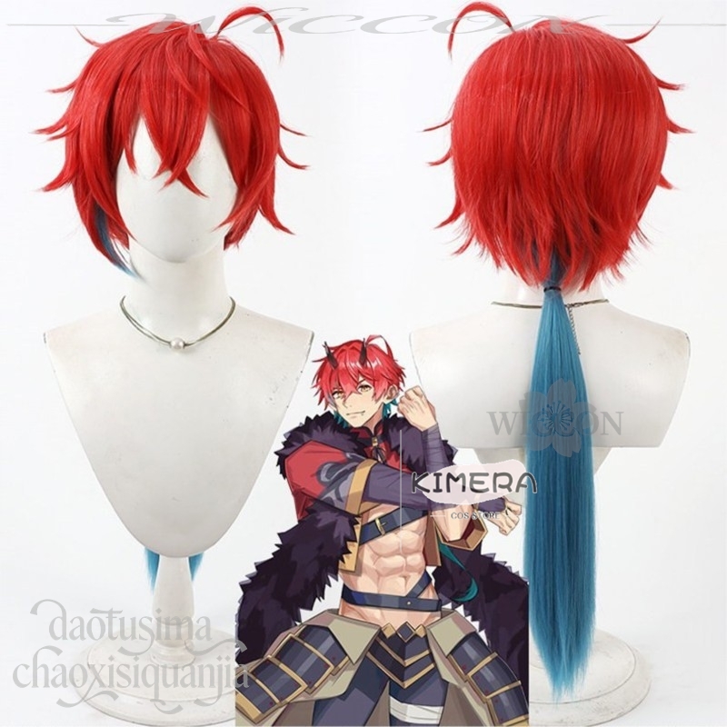키메라 스토어 애니메이션 공주 카구야! 코스프레 미카도 - Anime Cosplay Red Hair 리뷰 및 가격
