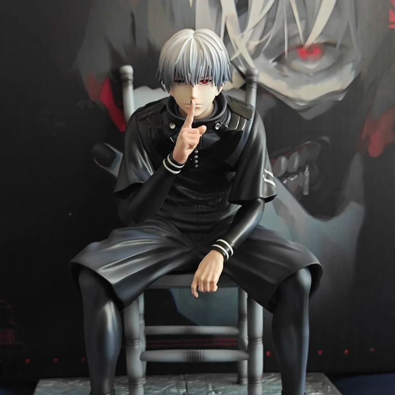 20cm 켄 가네키 앉아있는 피규어 도쿄 구울 GK 교 - Tokyo Ghoul Mask 리뷰 및 가격